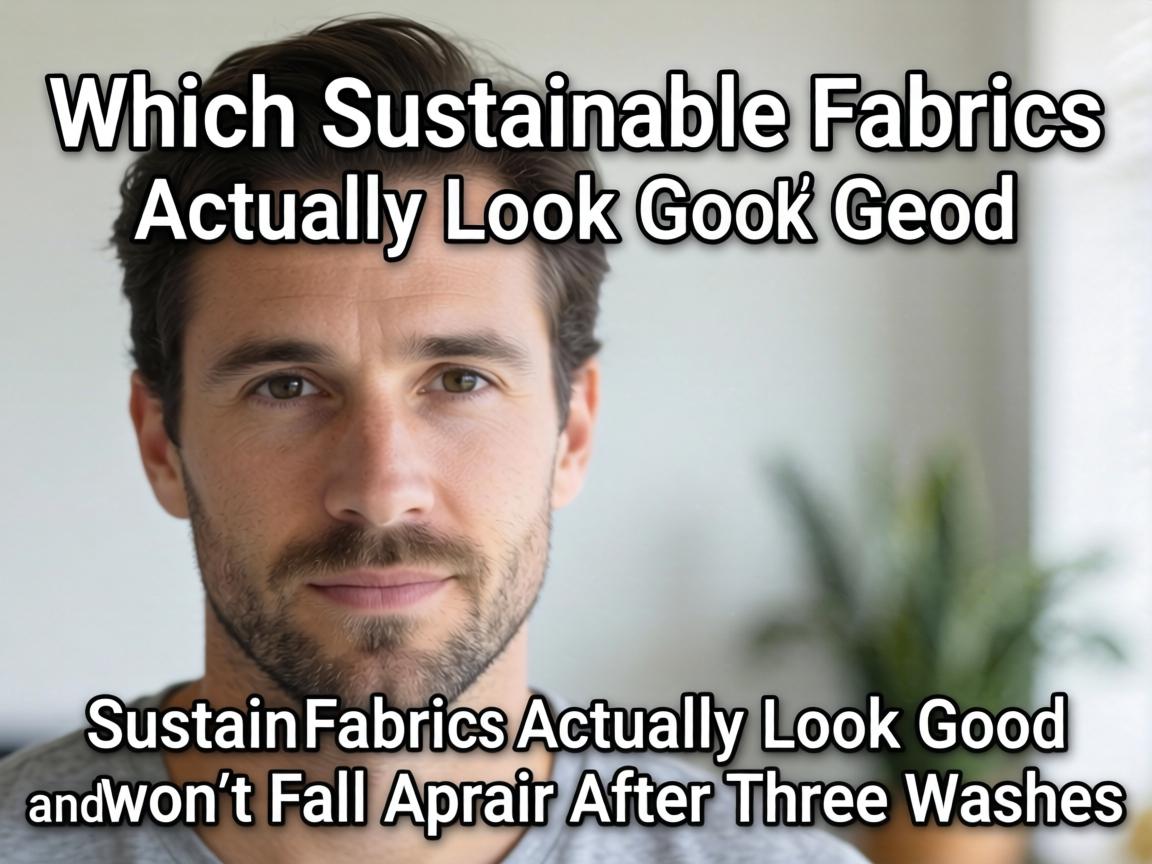 Which Sustainable Fabrics Actually Look Good and Won't Fall Apart After Three Washes