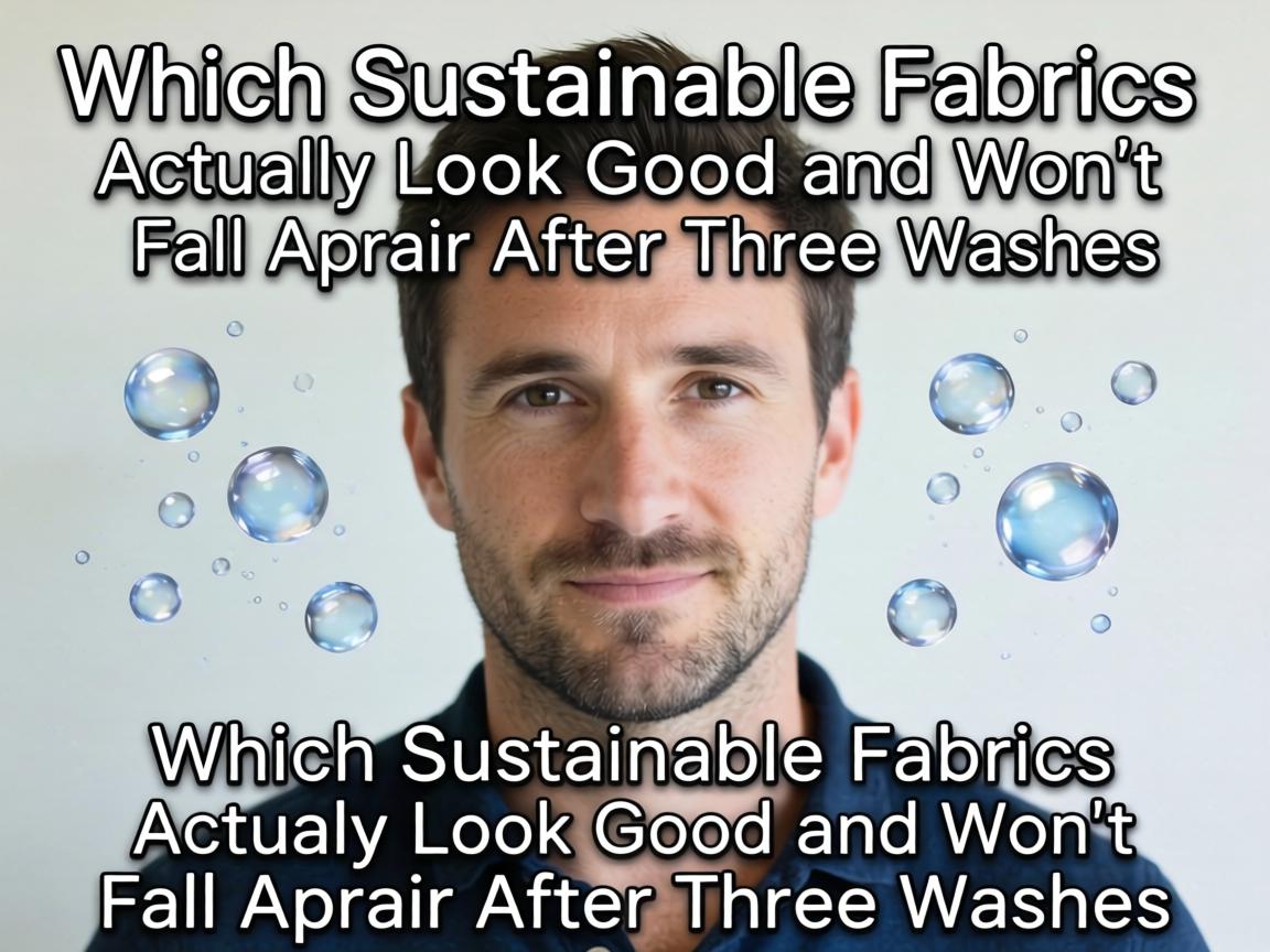 Which Sustainable Fabrics Actually Look Good and Won't Fall Apart After Three Washes