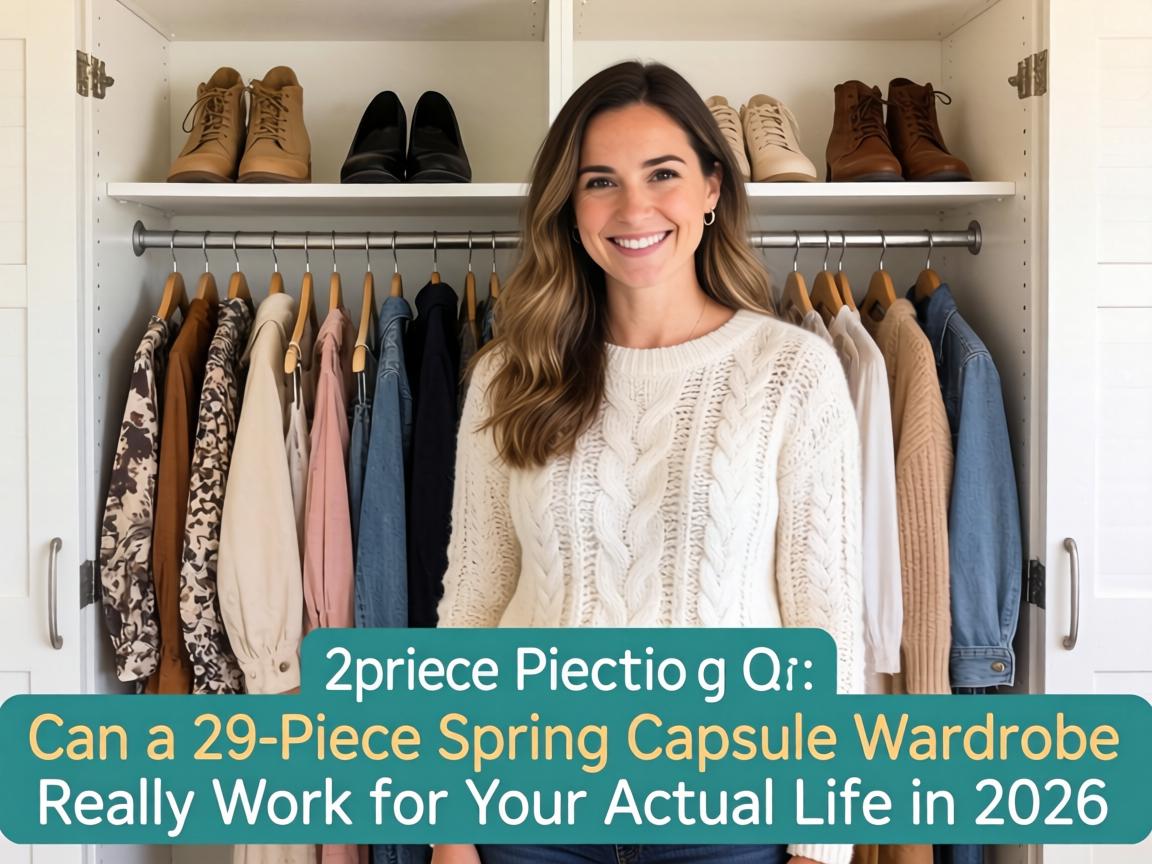 Can a 29-Piece Spring Capsule Wardrobe Really Work for Your Actual Life in 2026