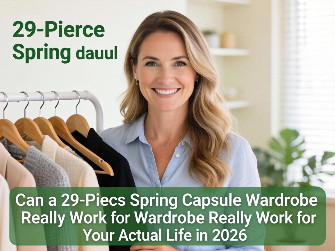 Can a 29-Piece Spring Capsule Wardrobe Really Work for Your Actual Life in 2026