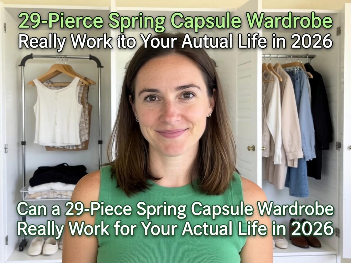 Can a 29-Piece Spring Capsule Wardrobe Really Work for Your Actual Life in 2026