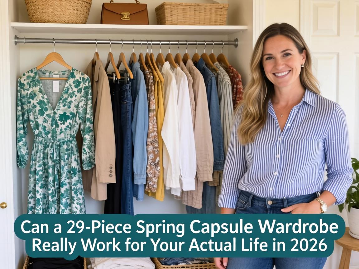 Can a 29-Piece Spring Capsule Wardrobe Really Work for Your Actual Life in 2026