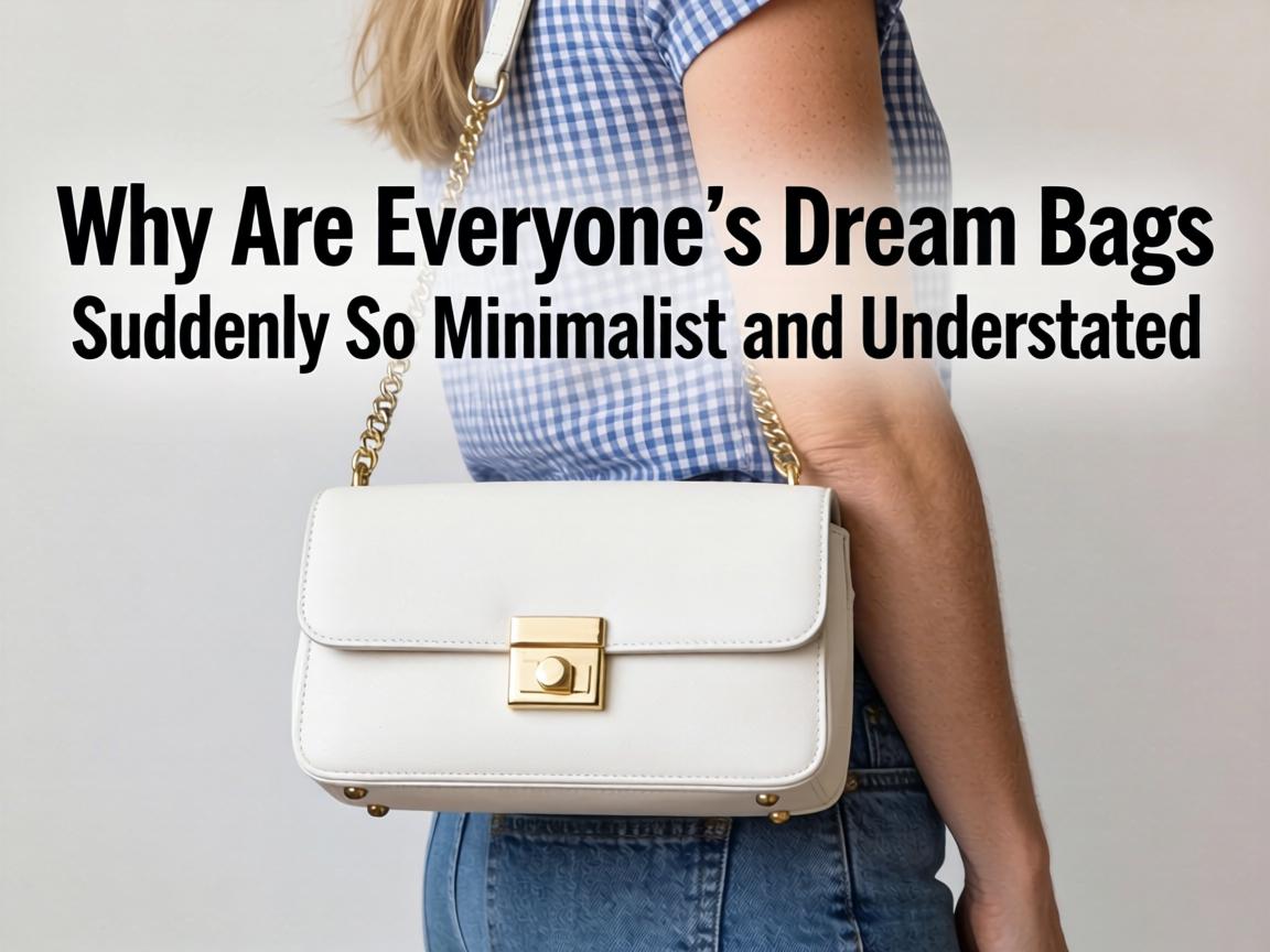 Why Are Everyone's Dream Bags Suddenly So Minimalist and Understated