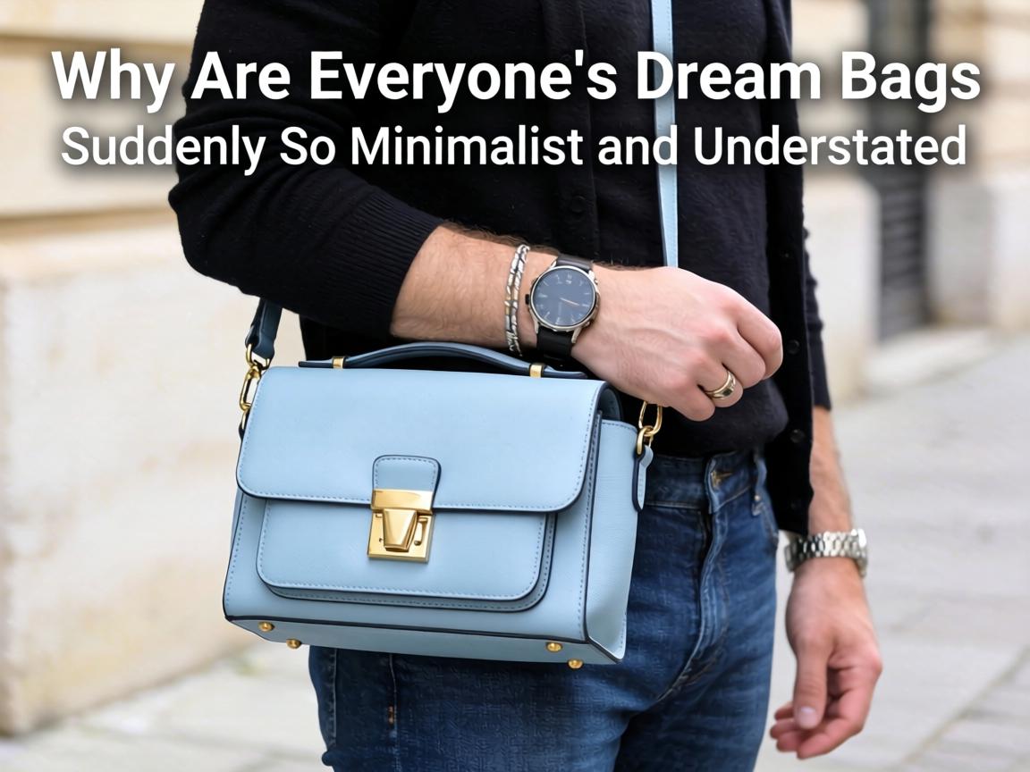 Why Are Everyone's Dream Bags Suddenly So Minimalist and Understated
