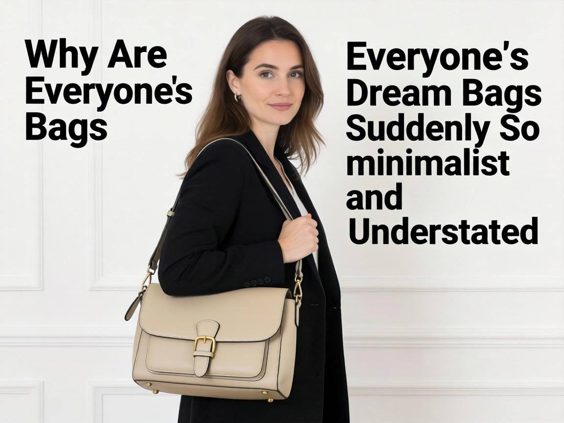 Why Are Everyone's Dream Bags Suddenly So Minimalist and Understated