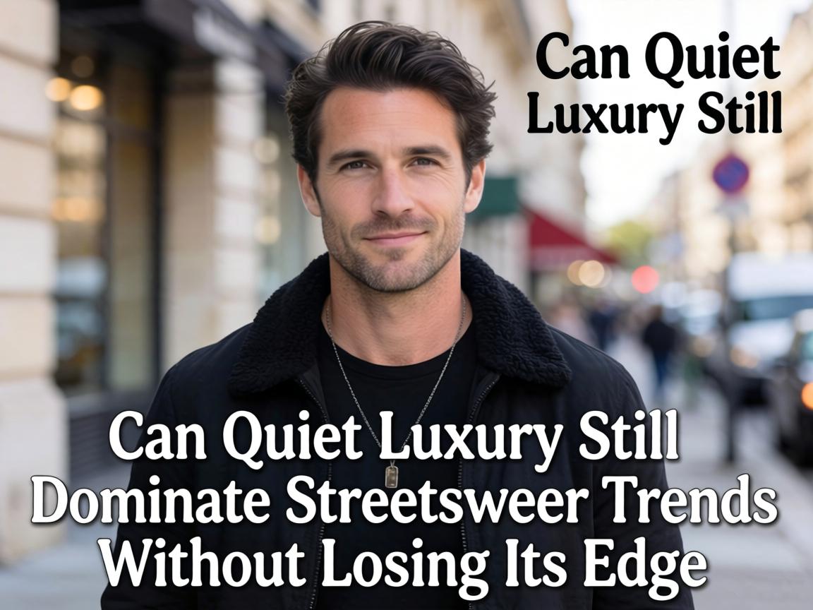 Can Quiet Luxury Still Dominate Streetwear Trends Without Losing Its Edge