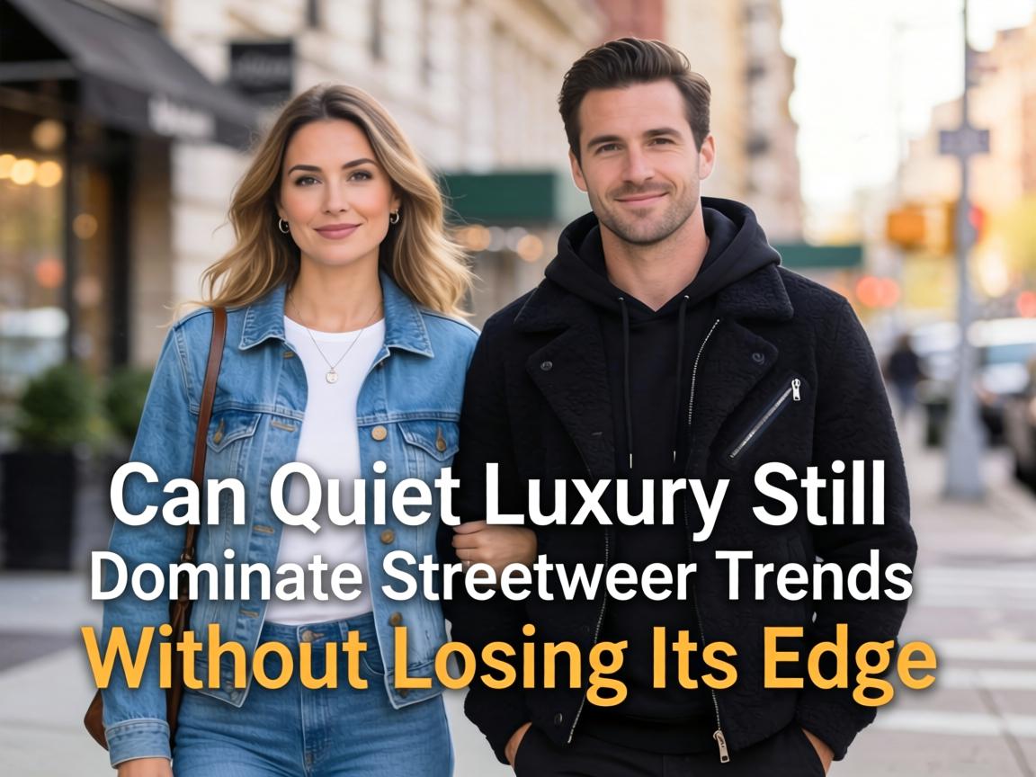 Can Quiet Luxury Still Dominate Streetwear Trends Without Losing Its Edge