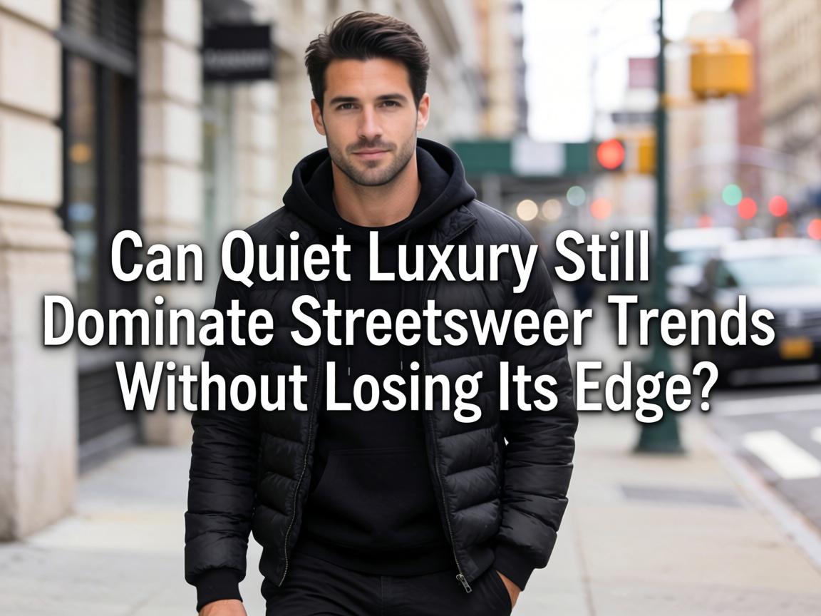 Can Quiet Luxury Still Dominate Streetwear Trends Without Losing Its Edge