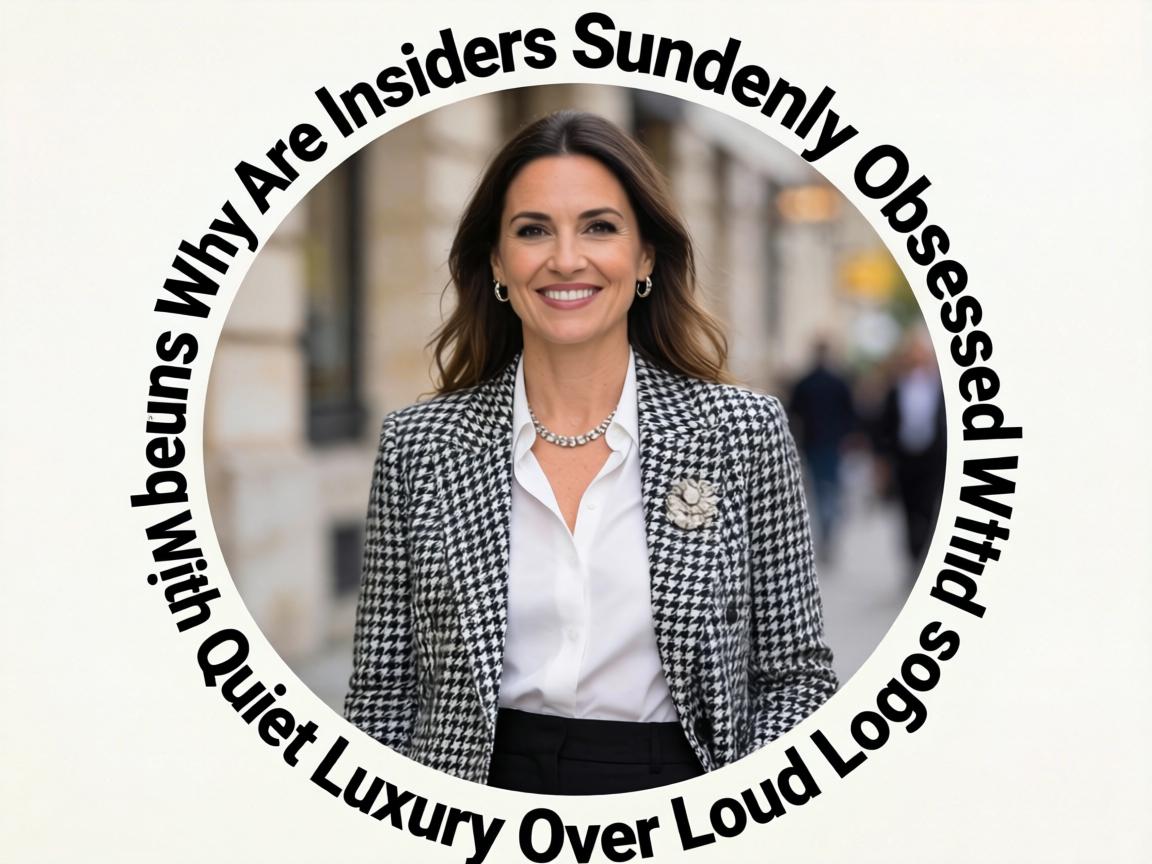 Why Are Fashion Insiders Suddenly Obsessed With Quiet Luxury Over Loud Logos