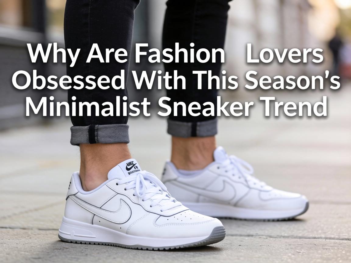 Why Are Fashion Lovers Obsessed With This Season's Minimalist Sneaker Trend