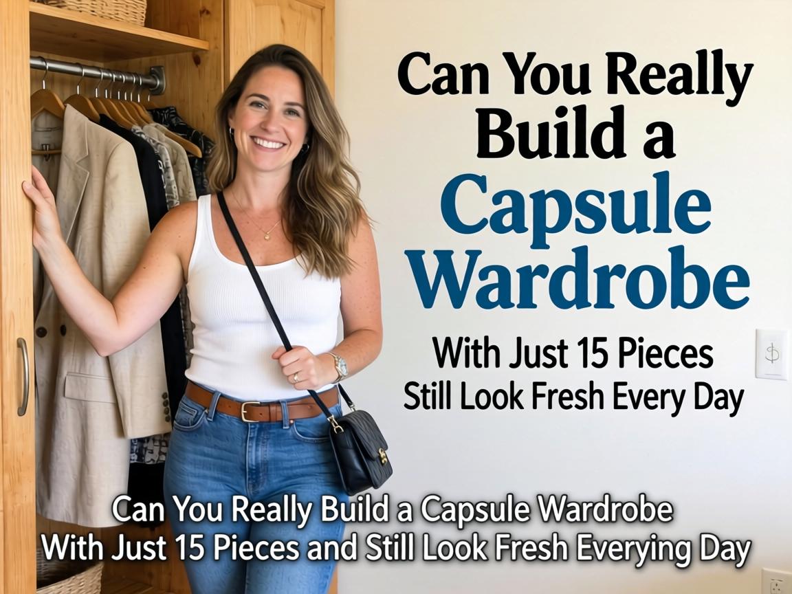 Can You Really Build a Capsule Wardrobe With Just 15 Pieces and Still Look Fresh Every Day