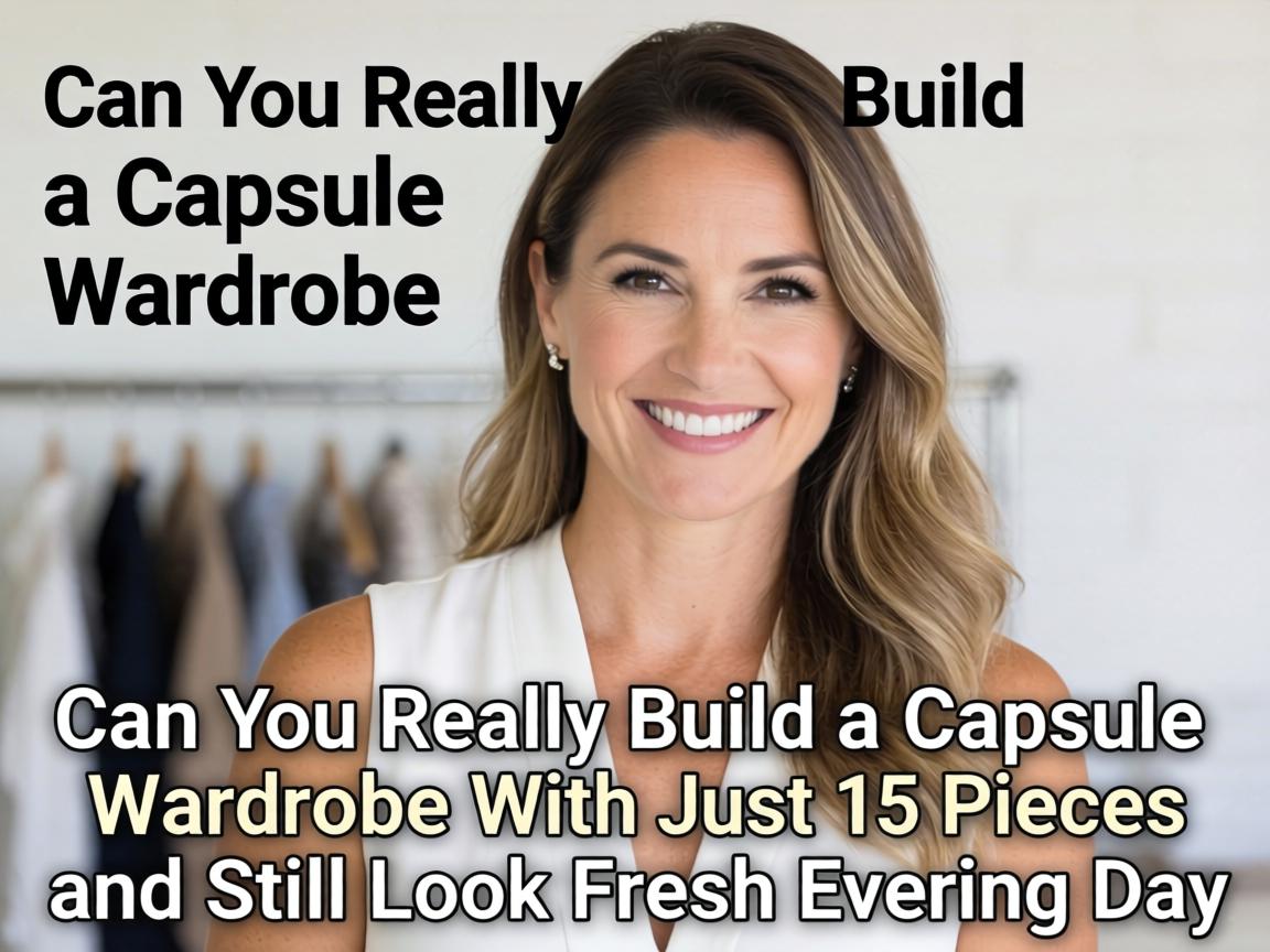 Can You Really Build a Capsule Wardrobe With Just 15 Pieces and Still Look Fresh Every Day