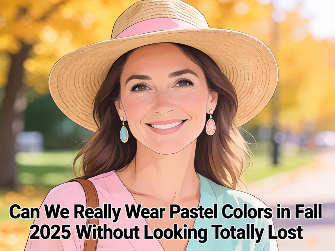 Can We Really Wear Pastel Colors in Fall 2025 Without Looking Totally Lost