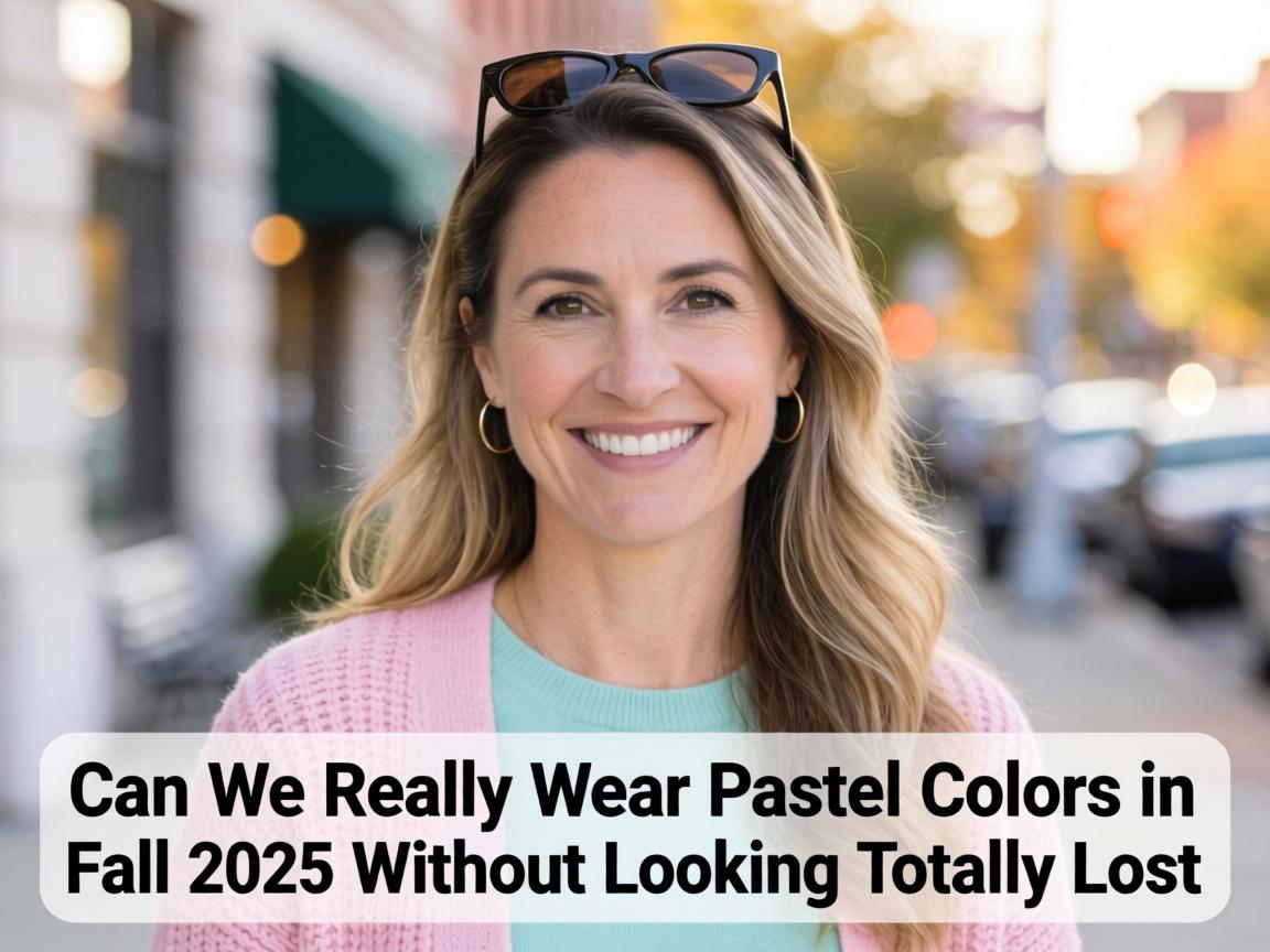 Can We Really Wear Pastel Colors in Fall 2025 Without Looking Totally Lost