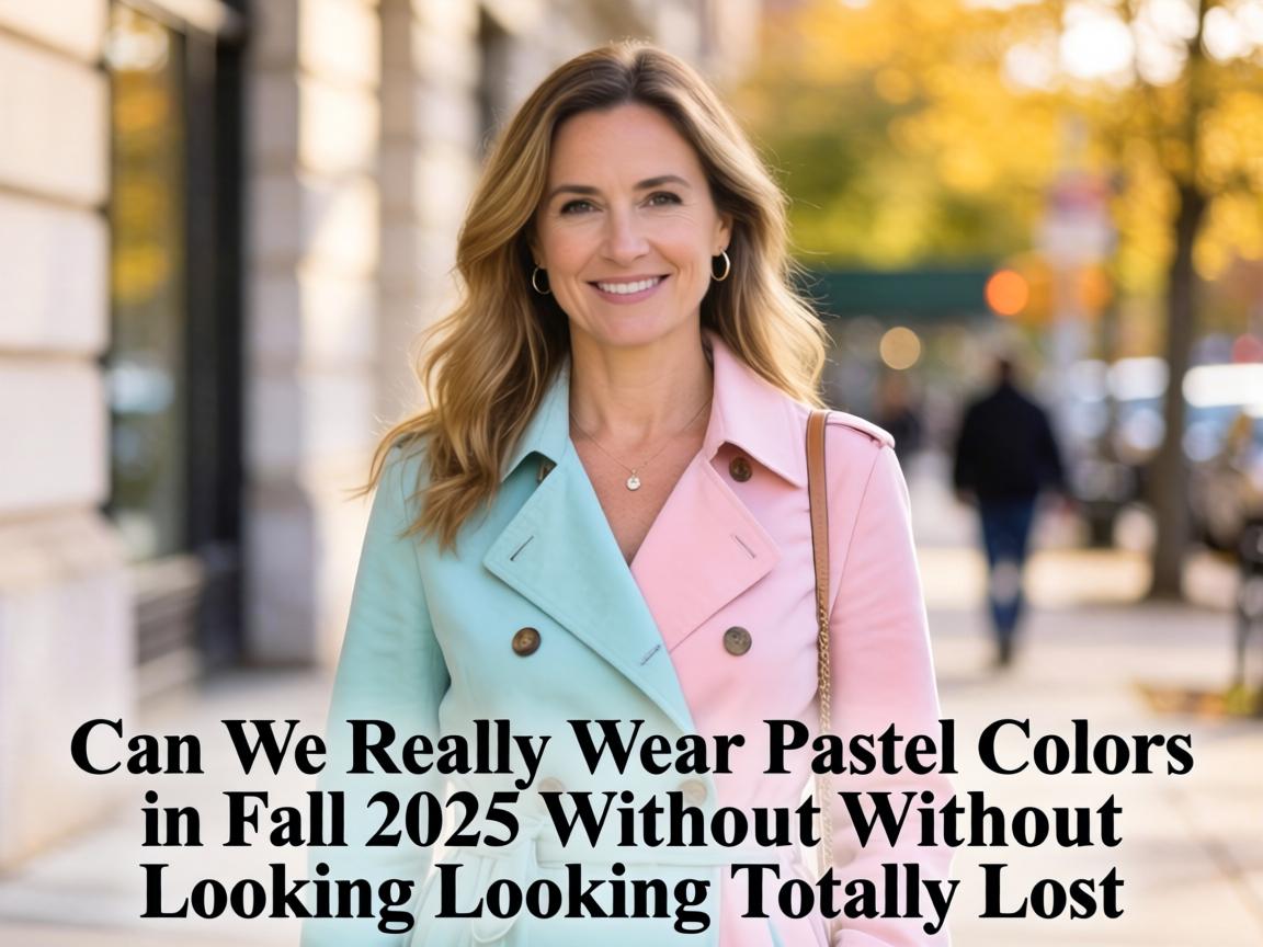 Can We Really Wear Pastel Colors in Fall 2025 Without Looking Totally Lost