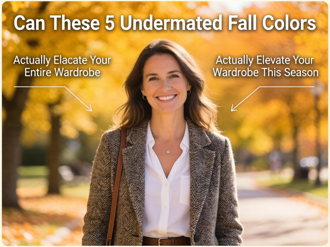 Can These 5 Underrated Fall Colors Actually Elevate Your Entire Wardrobe This Season