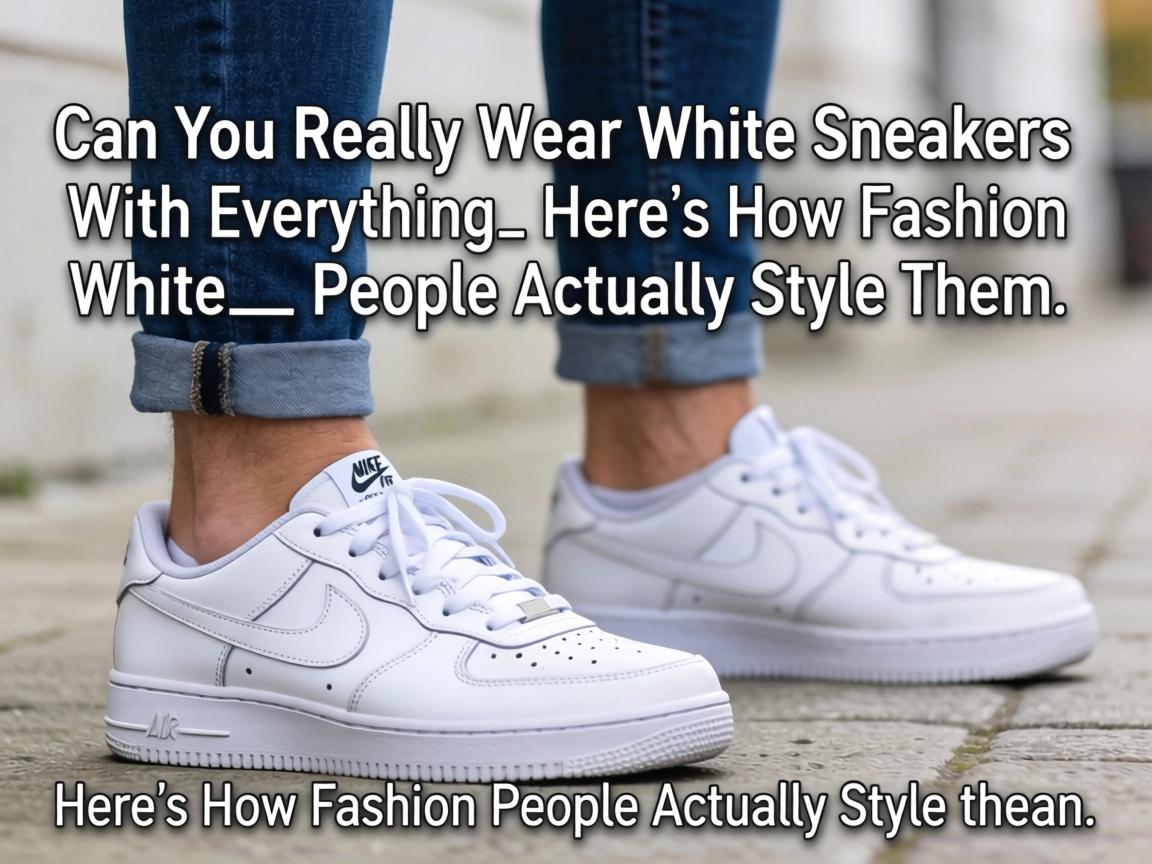 Can You Really Wear White Sneakers With Everything_ Here’s How Fashion People Actually Style Them