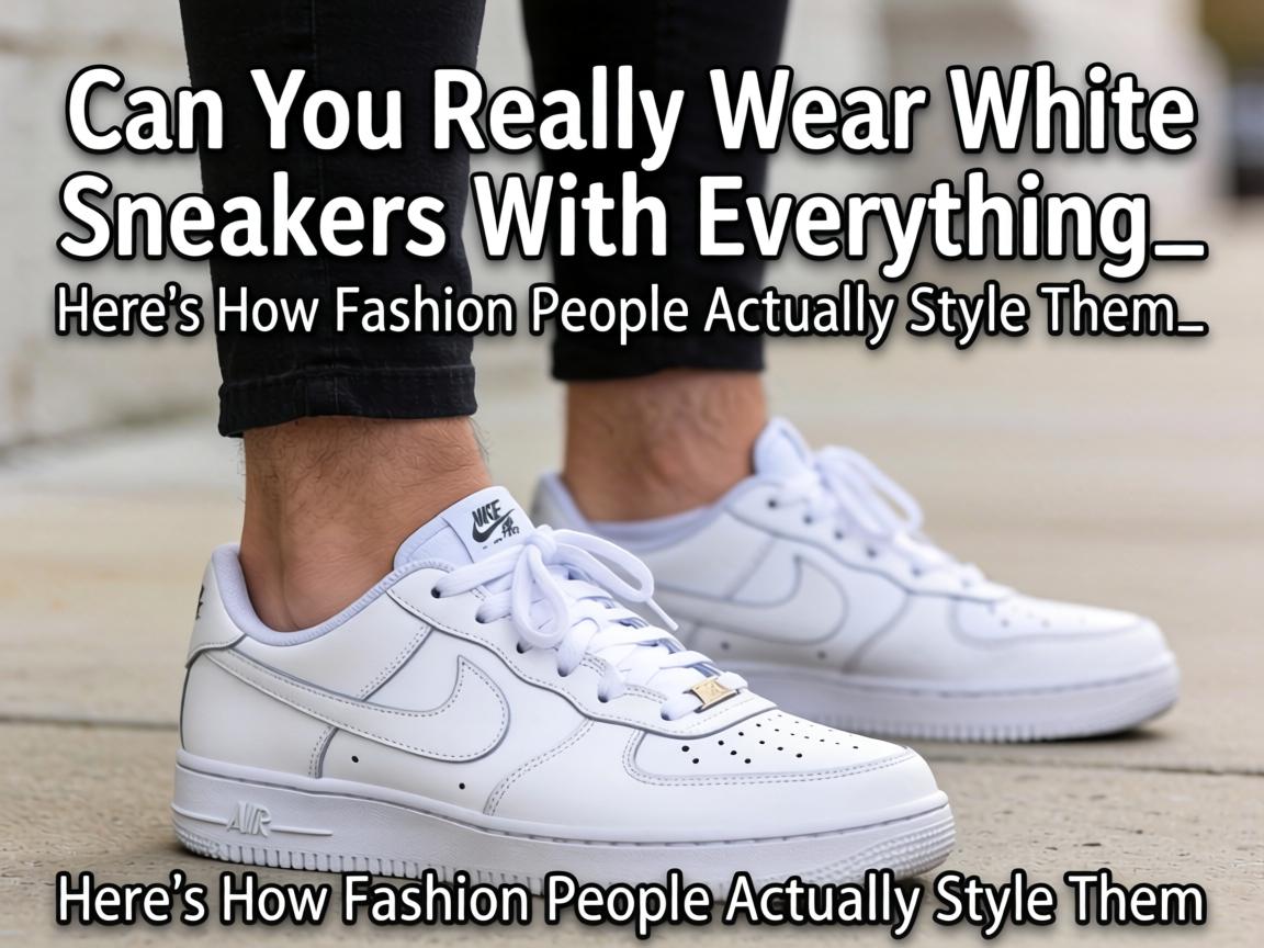 Can You Really Wear White Sneakers With Everything_ Here’s How Fashion People Actually Style Them