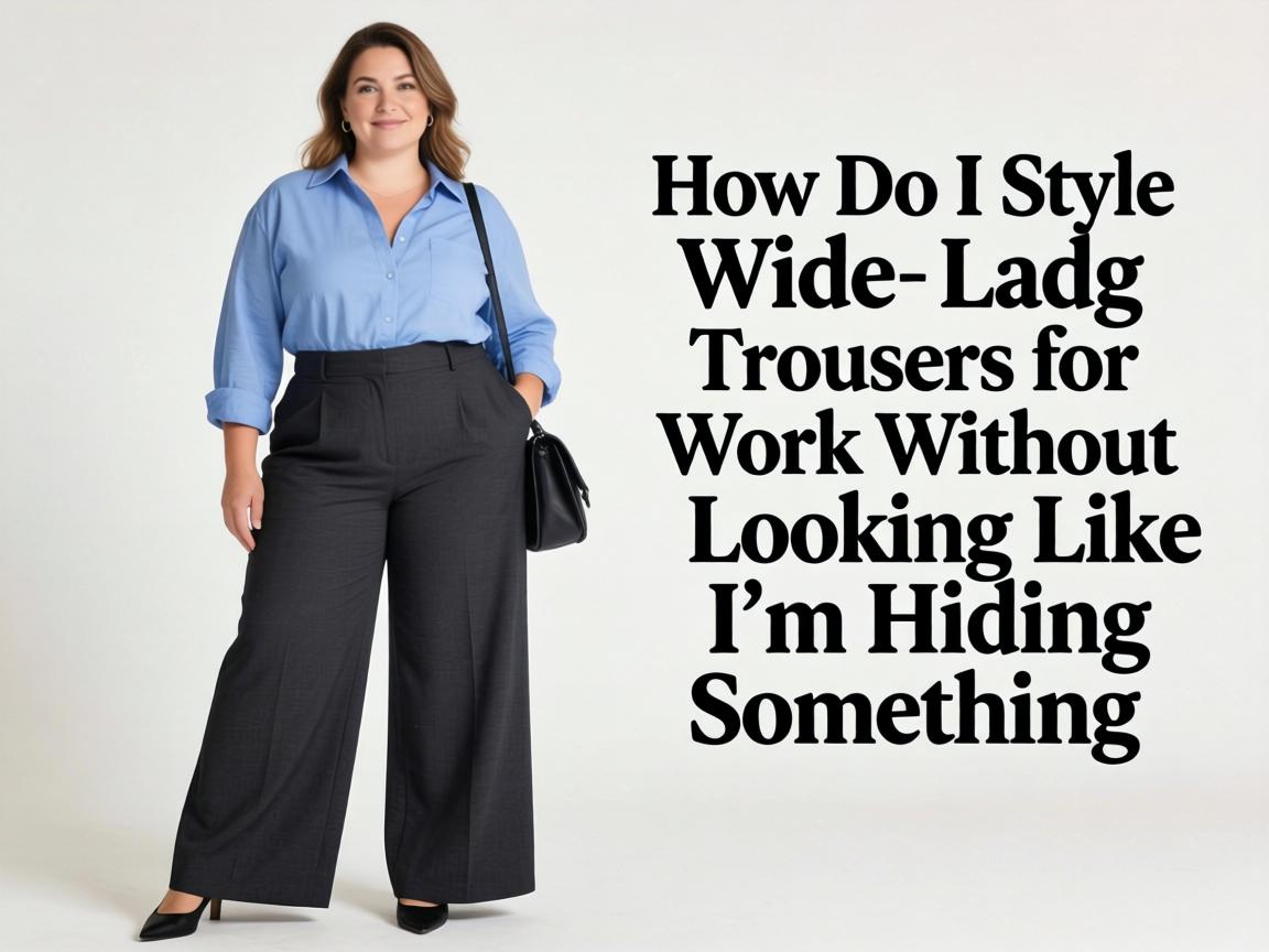 How Do I Style Wide-Leg Trousers for Work Without Looking Like I’m Hiding Something