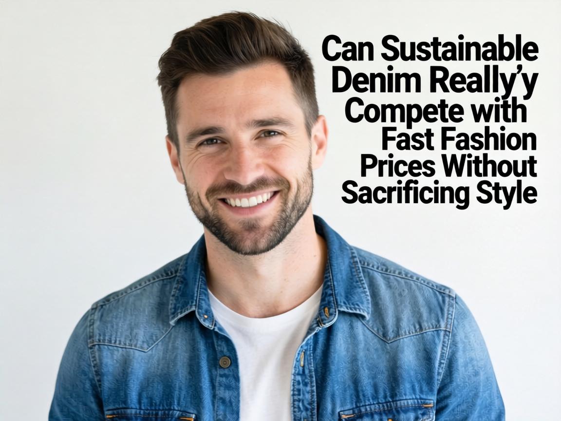 Can Sustainable Denim Really Compete with Fast Fashion Prices Without Sacrificing Style