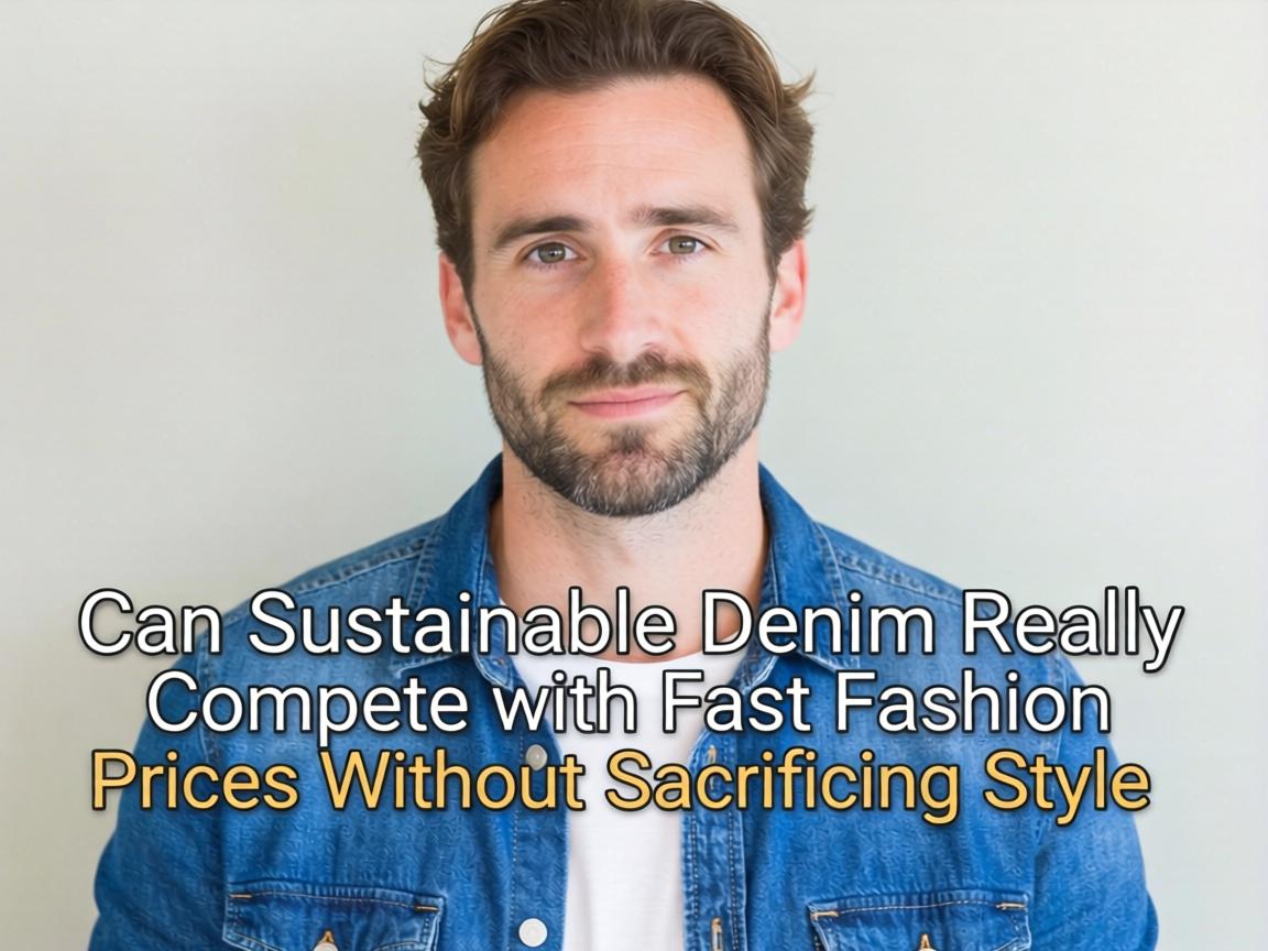 Can Sustainable Denim Really Compete with Fast Fashion Prices Without Sacrificing Style