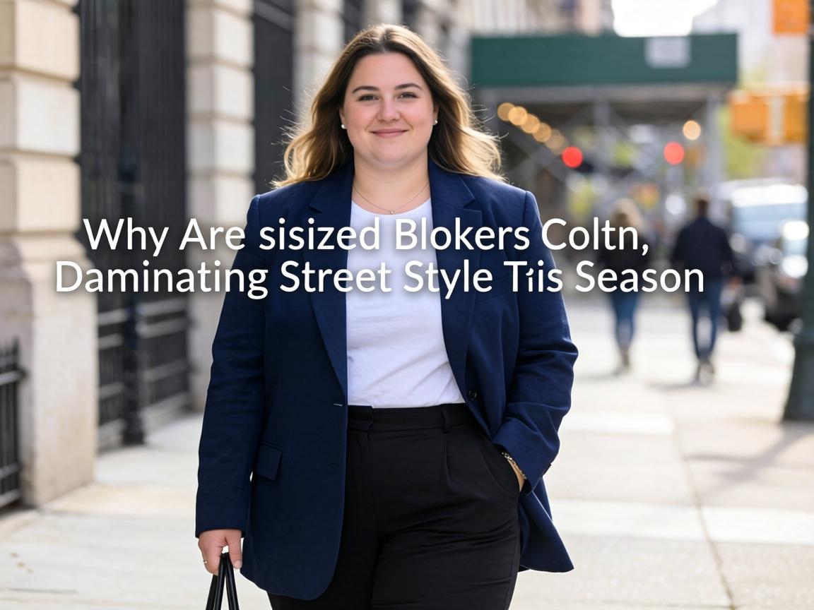 Why Are Oversized Blazers Dominating Street Style This Season