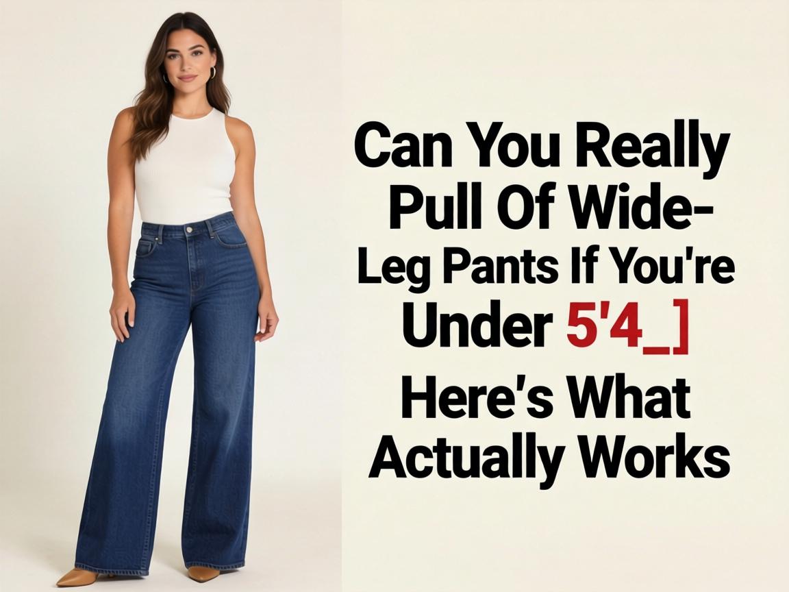 Can You Really Pull Off Wide-Leg Pants If You're Under 5'4__ Here's What Actually Works