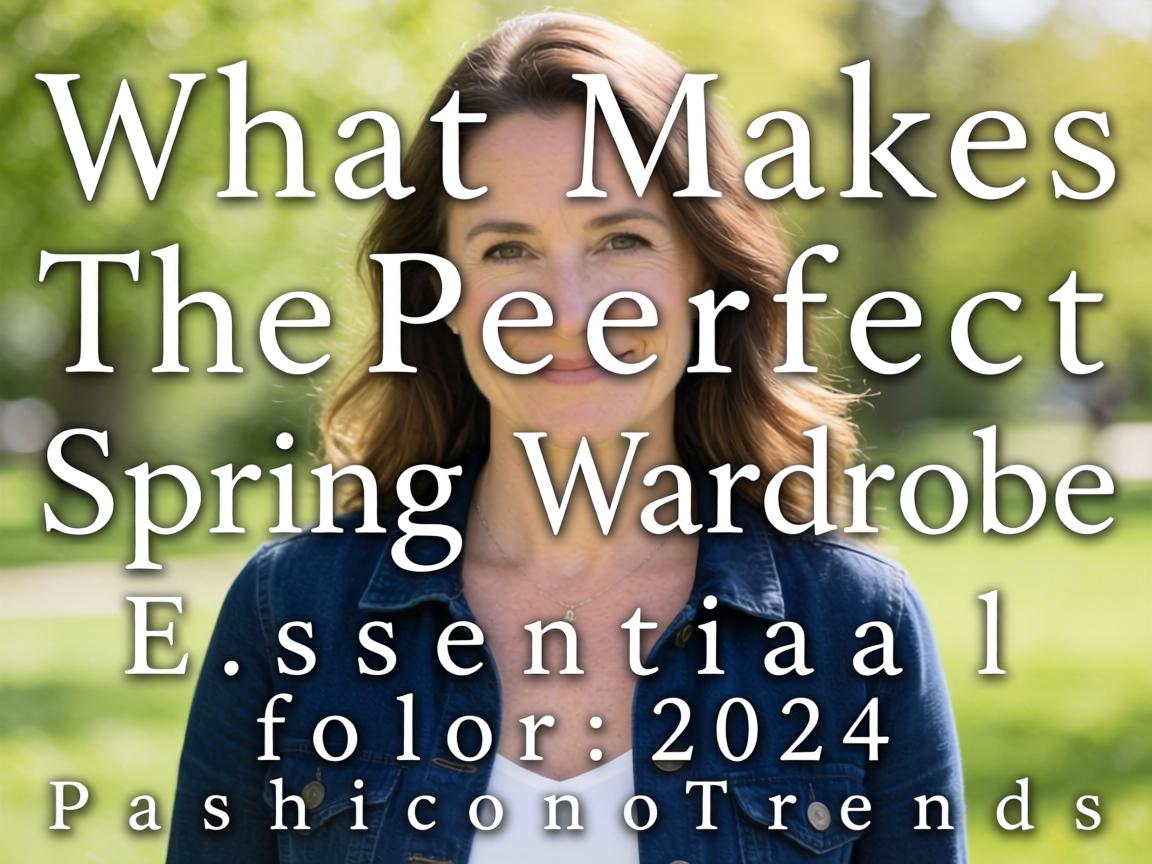 What Makes the Perfect Spring Wardrobe Essential for 2024 Fashion Trends
