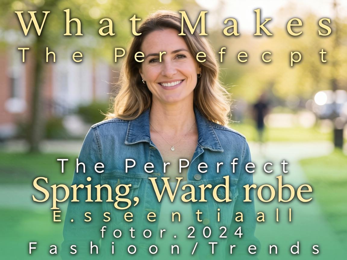 What Makes the Perfect Spring Wardrobe Essential for 2024 Fashion Trends