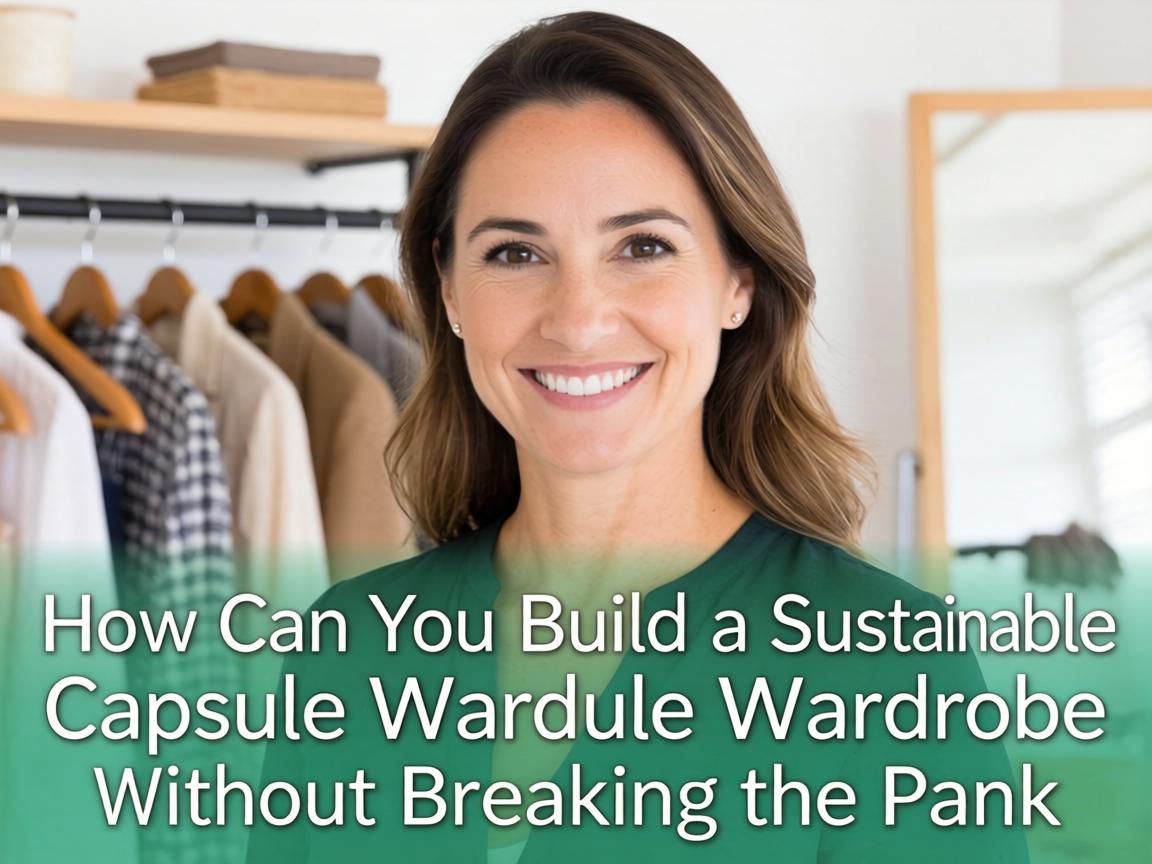 How Can You Build a Sustainable Capsule Wardrobe Without Breaking the Bank