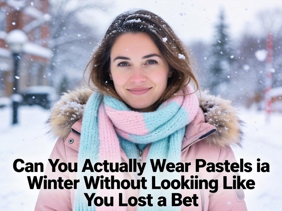 Can You Actually Wear Pastels in Winter Without Looking Like You Lost a Bet
