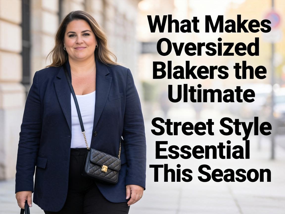 What Makes Oversized Blazers the Ultimate Street Style Essential This Season