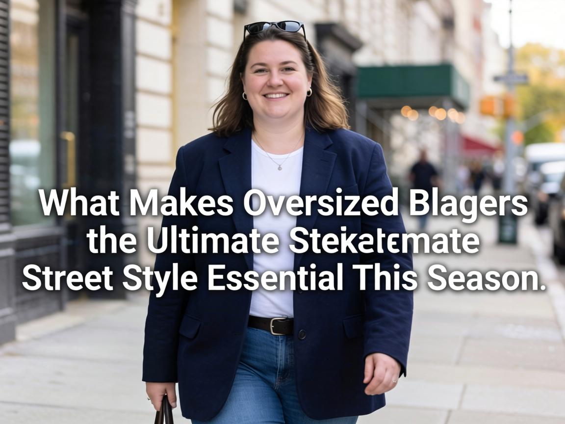 What Makes Oversized Blazers the Ultimate Street Style Essential This Season