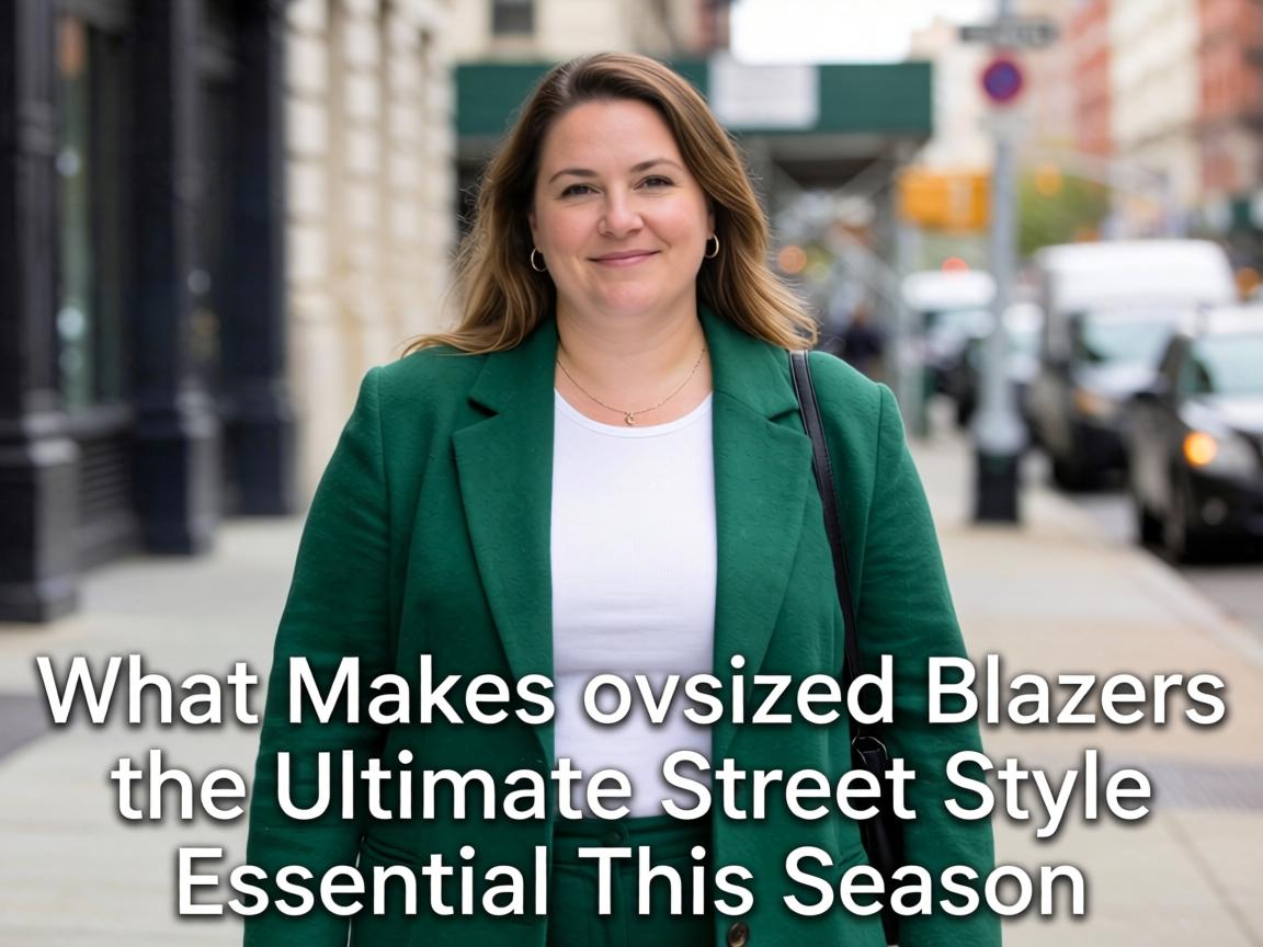 What Makes Oversized Blazers the Ultimate Street Style Essential This Season