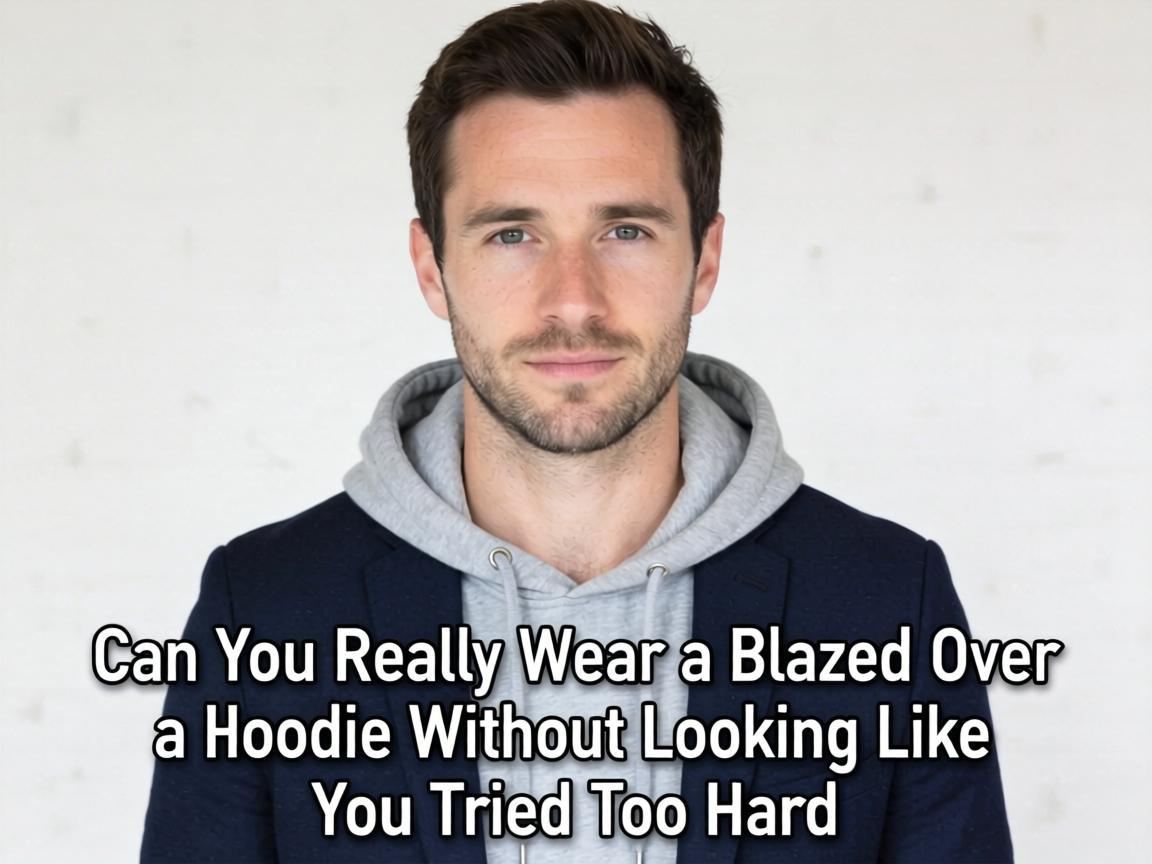 Can You Really Wear a Blazer Over a Hoodie Without Looking Like You Tried Too Hard