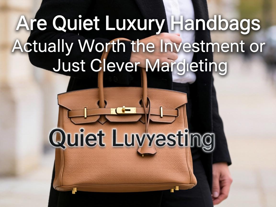 Are Quiet Luxury Handbags Actually Worth the Investment or Just Clever Marketing