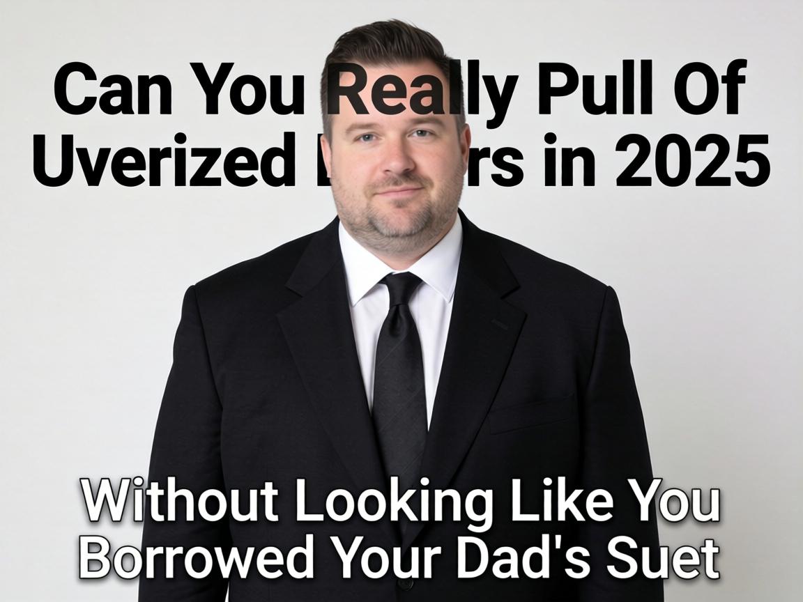 Can You Really Pull Off Oversized Blazers in 2025 Without Looking Like You Borrowed Your Dad's Suit