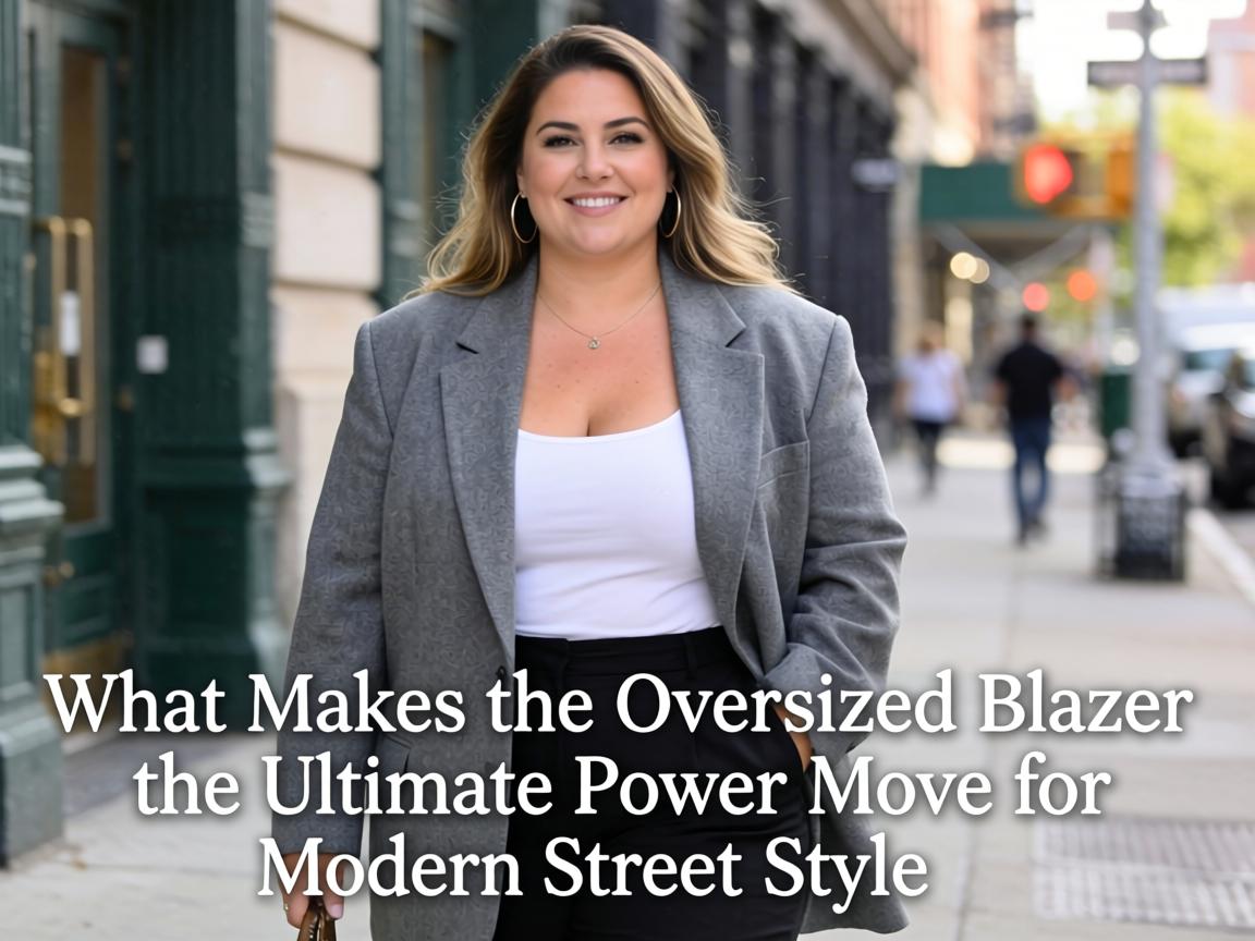 What Makes the Oversized Blazer the Ultimate Power Move for Modern Street Style