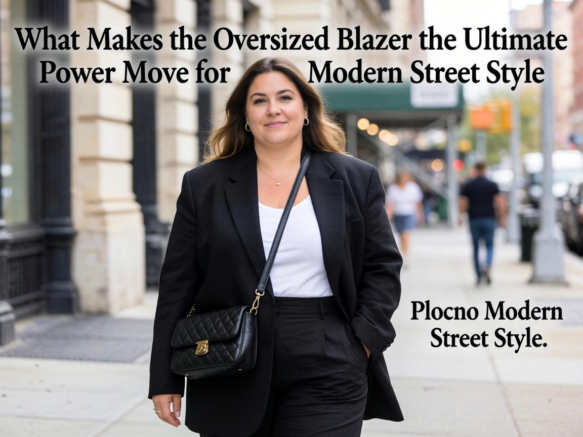 What Makes the Oversized Blazer the Ultimate Power Move for Modern Street Style