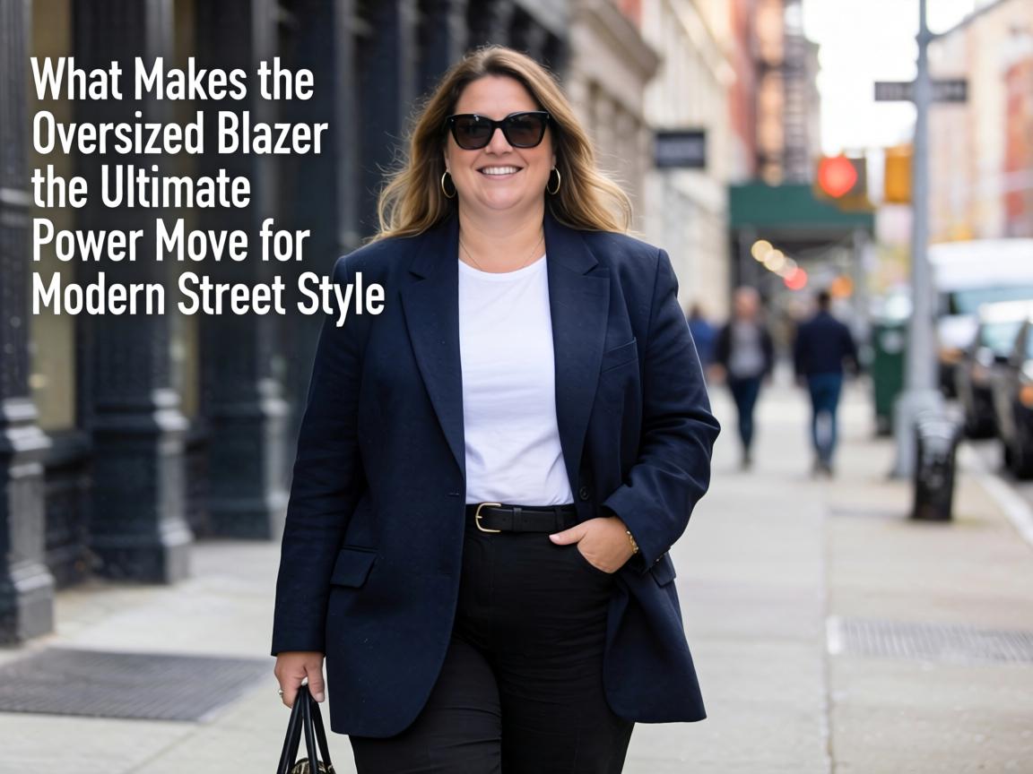 What Makes the Oversized Blazer the Ultimate Power Move for Modern Street Style