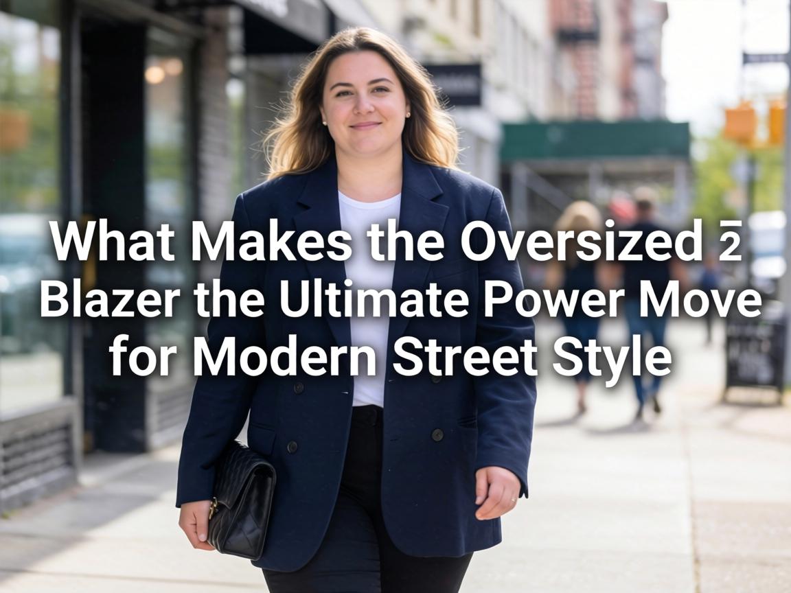 What Makes the Oversized Blazer the Ultimate Power Move for Modern Street Style