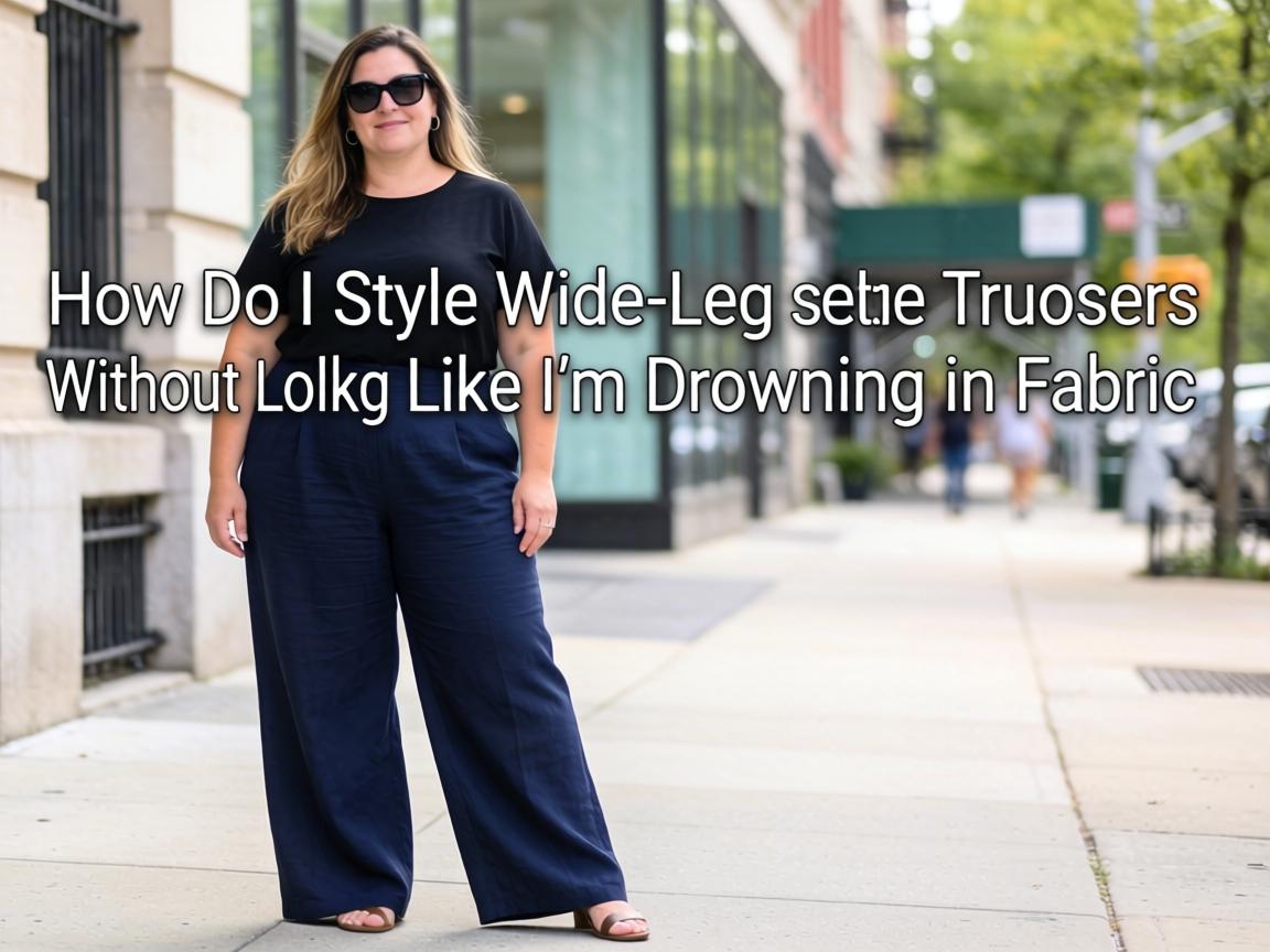 How Do I Style Wide-Leg Trousers Without Looking Like I'm Drowning in Fabric