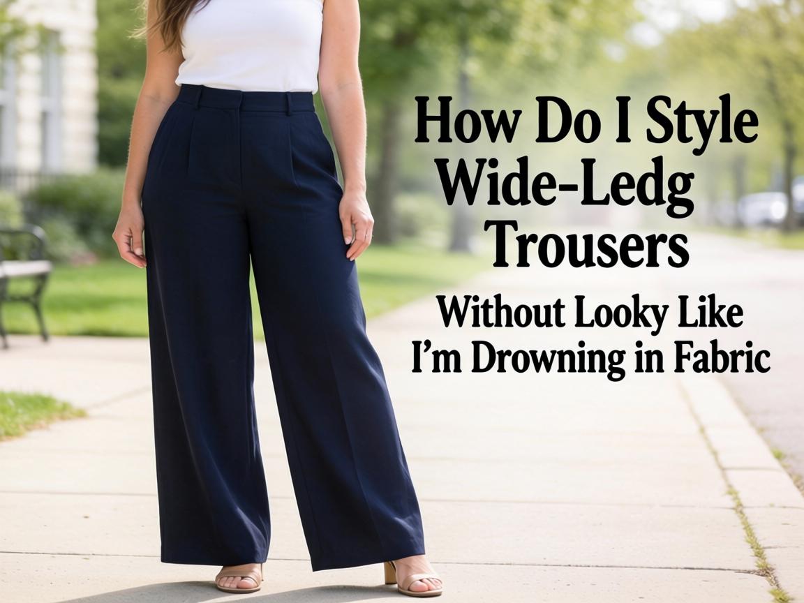 How Do I Style Wide-Leg Trousers Without Looking Like I'm Drowning in Fabric