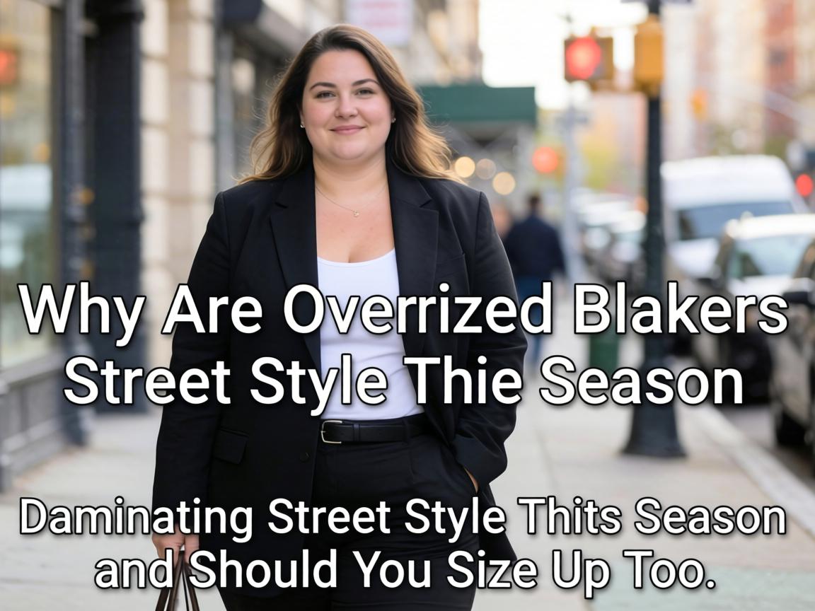 Why Are Oversized Blazers Dominating Street Style This Season and Should You Size Up Too