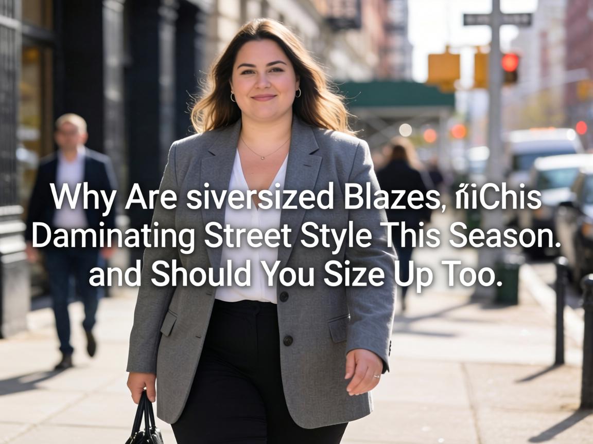 Why Are Oversized Blazers Dominating Street Style This Season and Should You Size Up Too