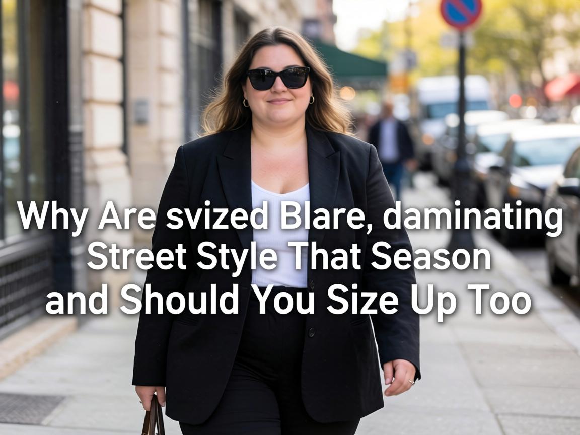 Why Are Oversized Blazers Dominating Street Style This Season and Should You Size Up Too