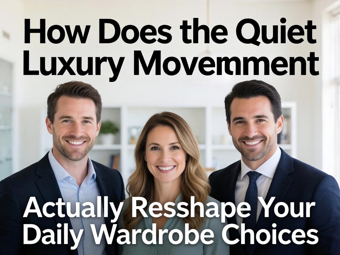 How Does the Quiet Luxury Movement Actually Reshape Your Daily Wardrobe Choices