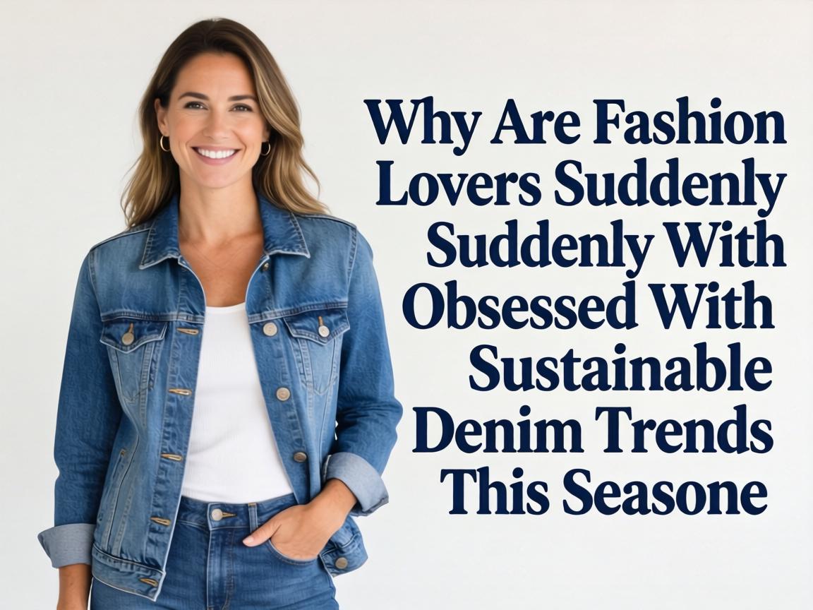 Why Are Fashion Lovers Suddenly Obsessed With Sustainable Denim Trends This Season