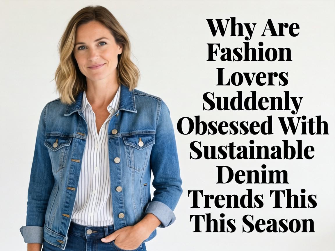 Why Are Fashion Lovers Suddenly Obsessed With Sustainable Denim Trends This Season