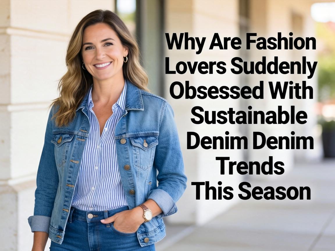 Why Are Fashion Lovers Suddenly Obsessed With Sustainable Denim Trends This Season